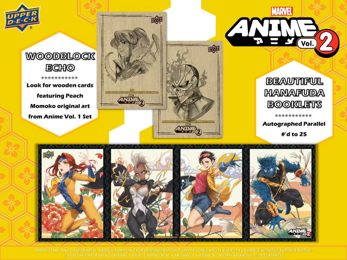 Marvel Anime Volume 2 Hobby Box Upper Deck 2023