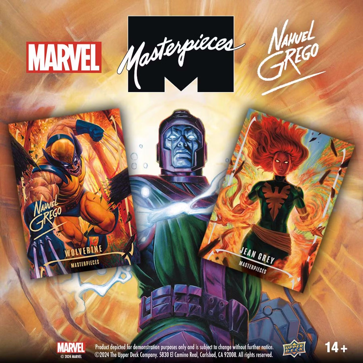 2024 Upper Deck Marvel Masterpieces (Nahuel Grego) Hobby Full Case PYC