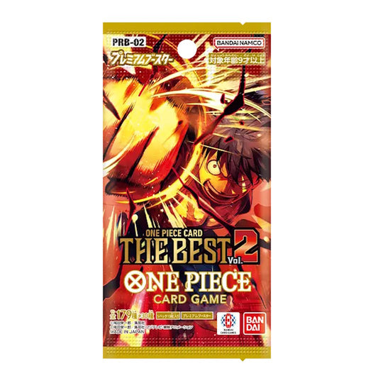 One Piece Japanese The Best Vol.2 PRB02 Booster Pack