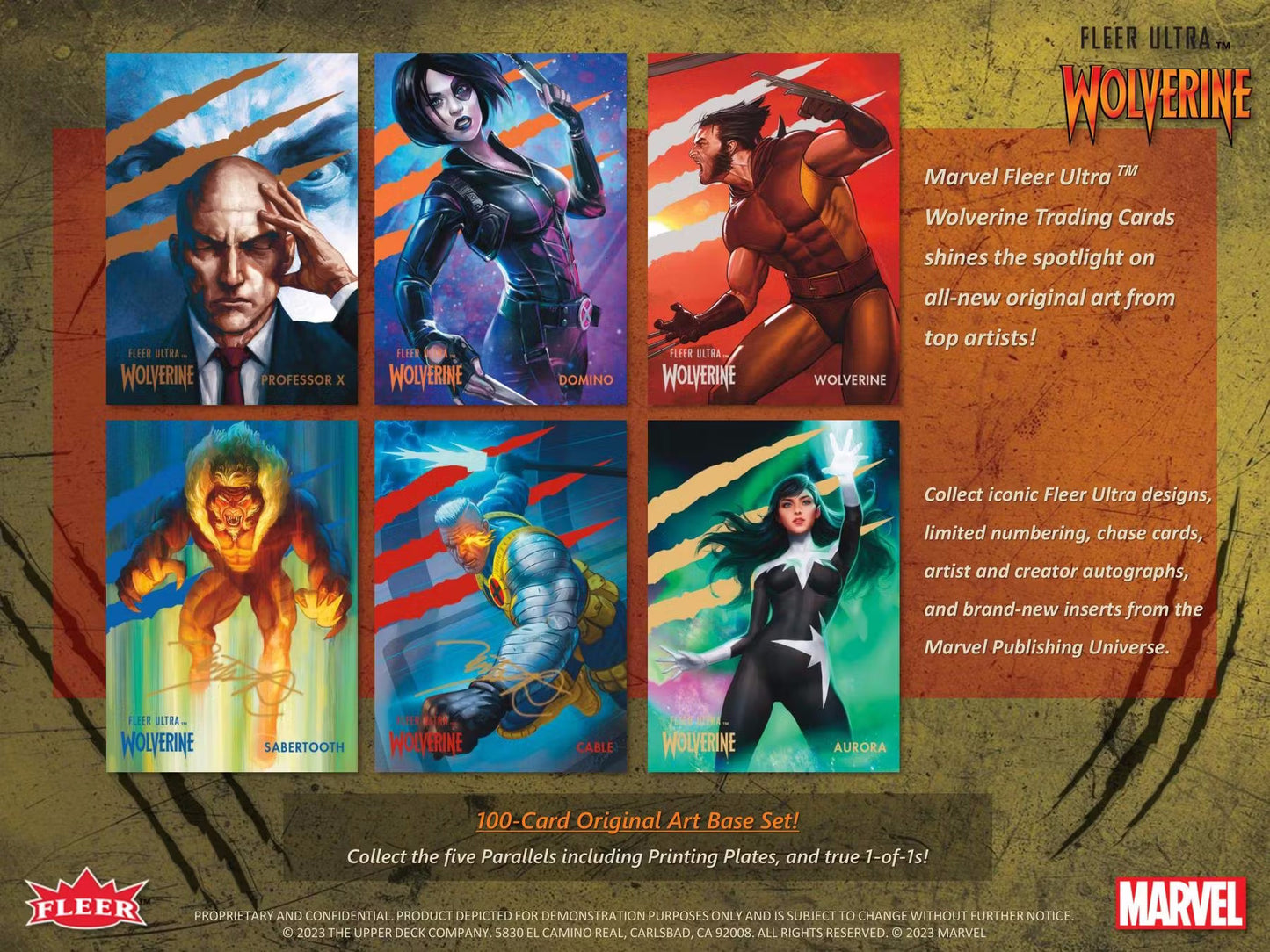 2024 Upper Deck Fleer Ultra Wolverine Hobby Full Case PYC