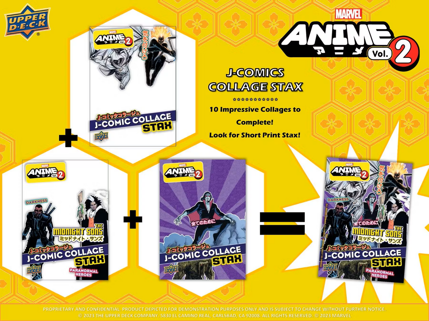 Marvel Anime Volume 2 Hobby Box Upper Deck 2023