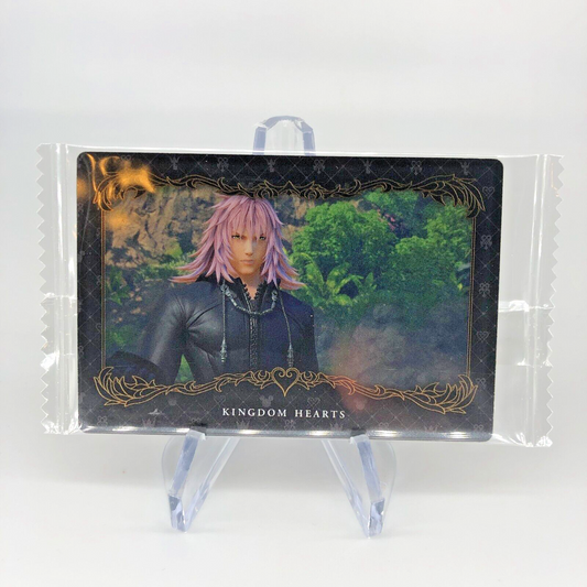 Kingdom Hearts Card Wafer Marluxia 018 Memorial Collection Holo Japan [Rank S]