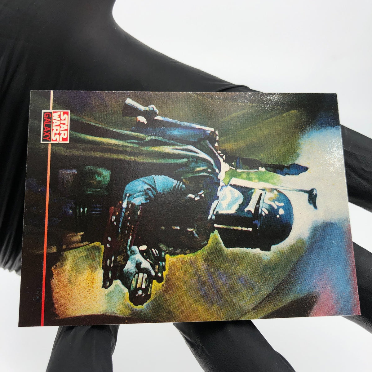 Star Wars Galaxy Card Boba Fett New Viosions 211 Topps  1994 [NM]