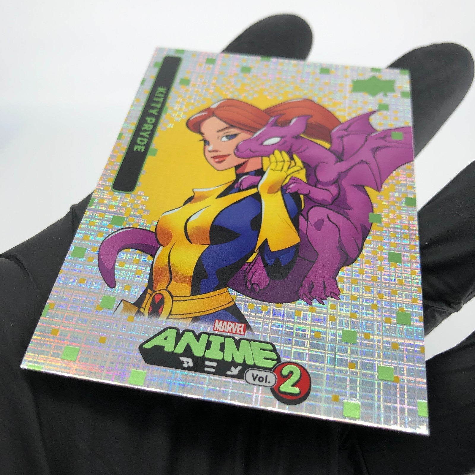 Marvel Card Kitty Pryde 44 Anime Vol.02 Holo Upper Deck Fleer [NM]