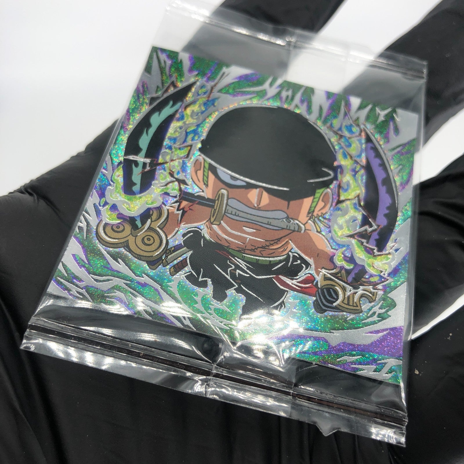 One Piece Zoro SW6-S1 SEC Holo Wafer  Japanese [Sealed]