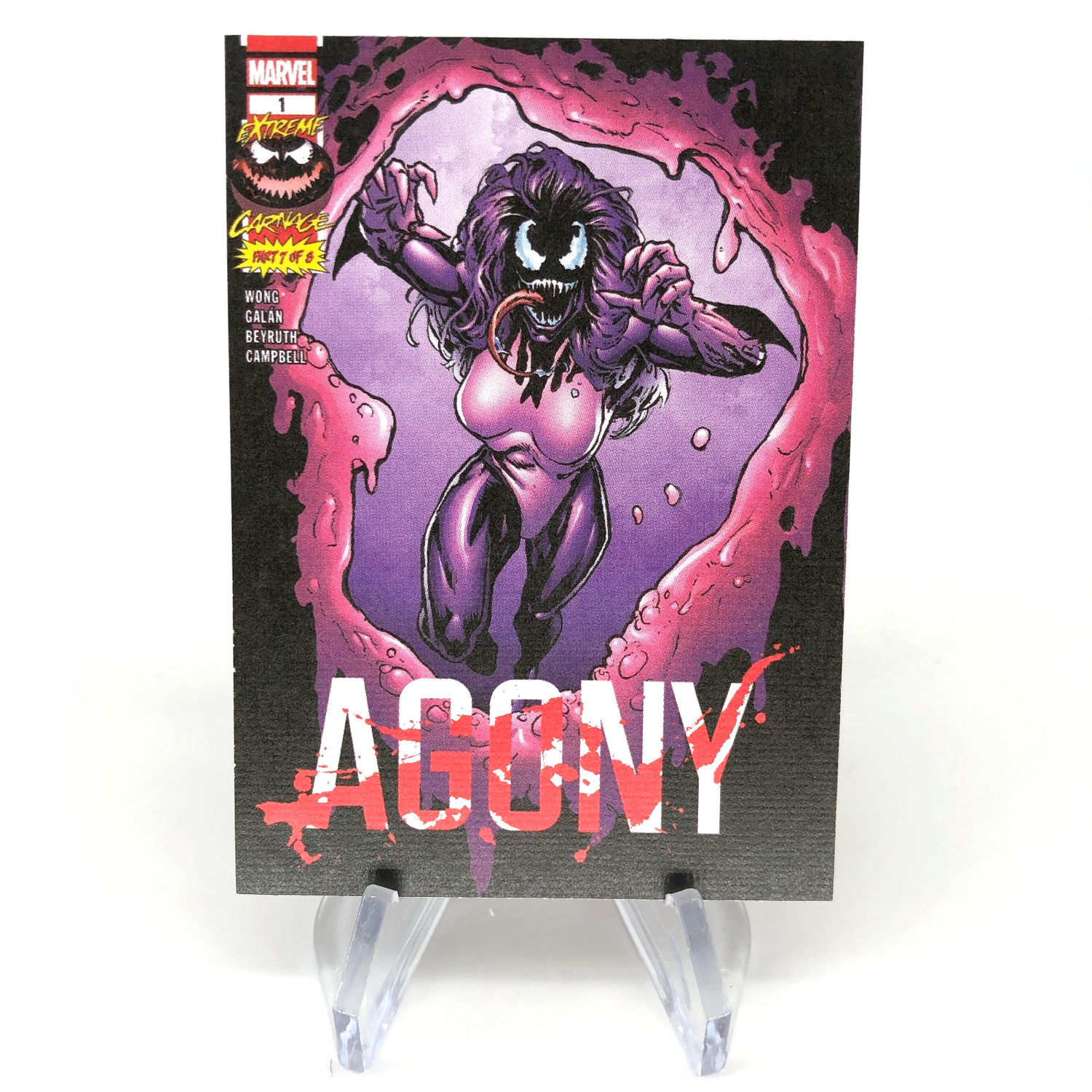 Marvel Card Agony 31 Comic Covers Fleer Upper Deck Renditions [NM]