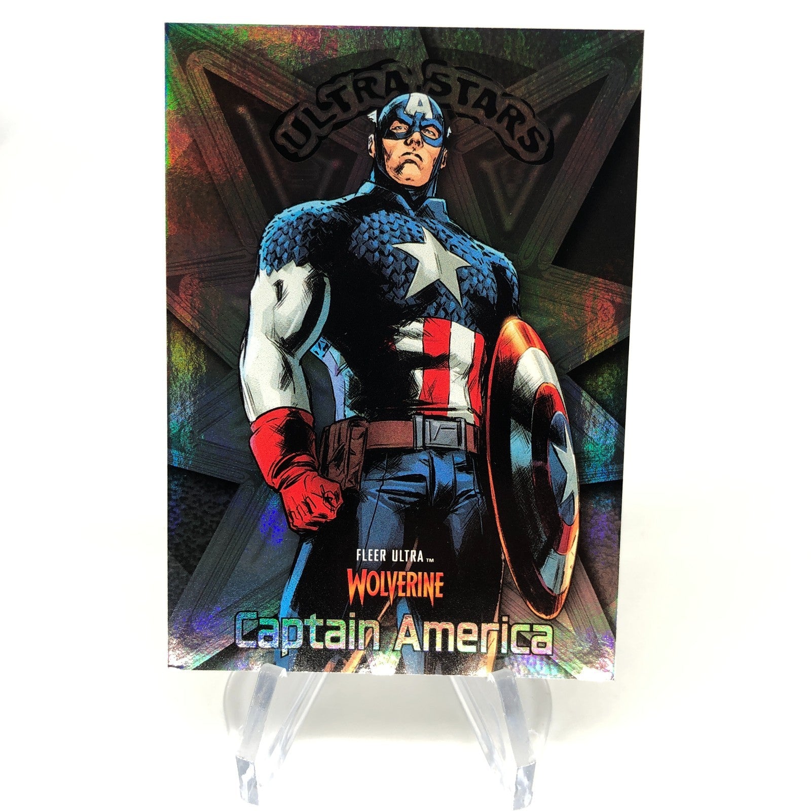 Marvel Card Captain America US15 Wolverine 2022 Fleer Upper Deck [NM]