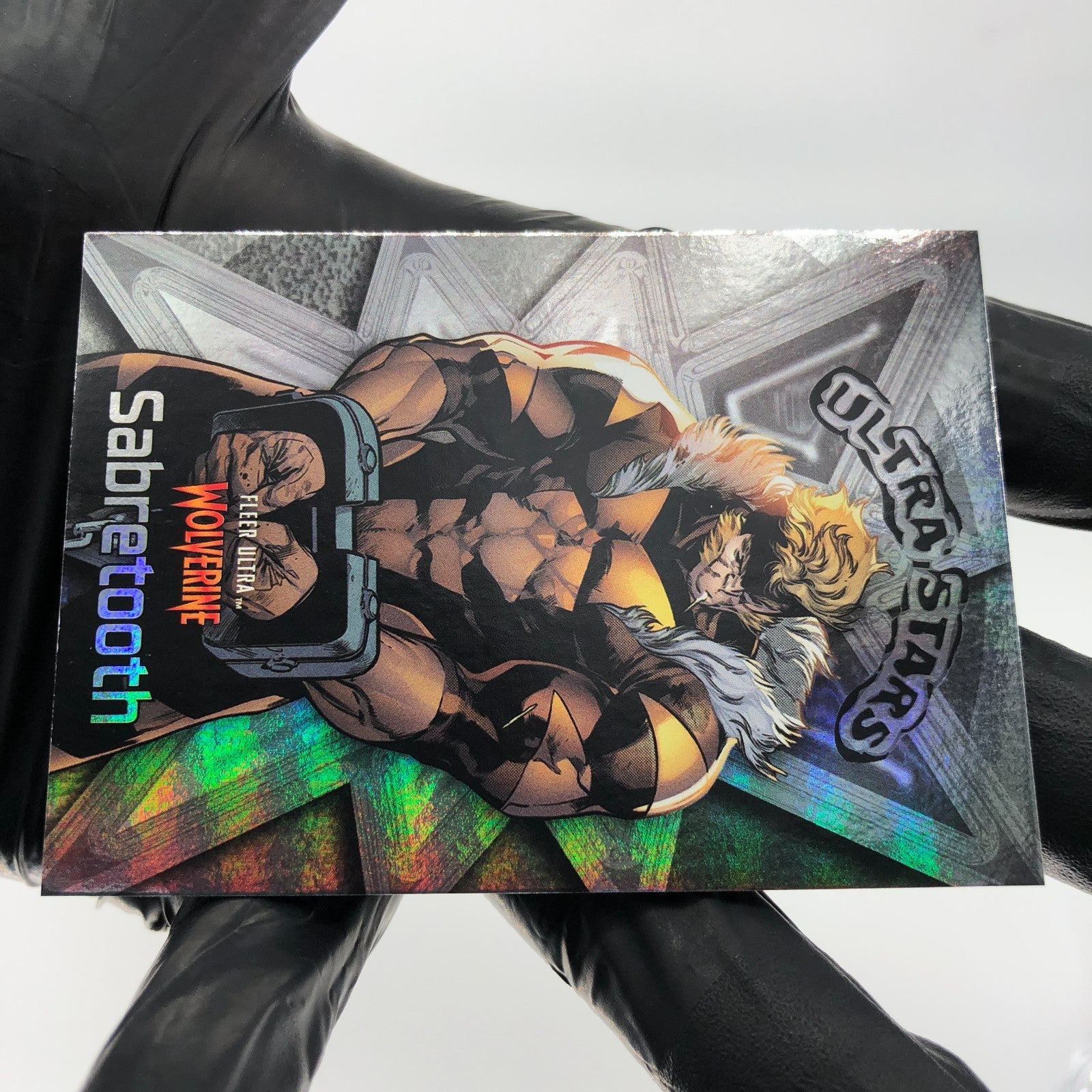 Marvel Card Sabertooth US3 Wolverine 2022 Fleer Upper Deck [NM]