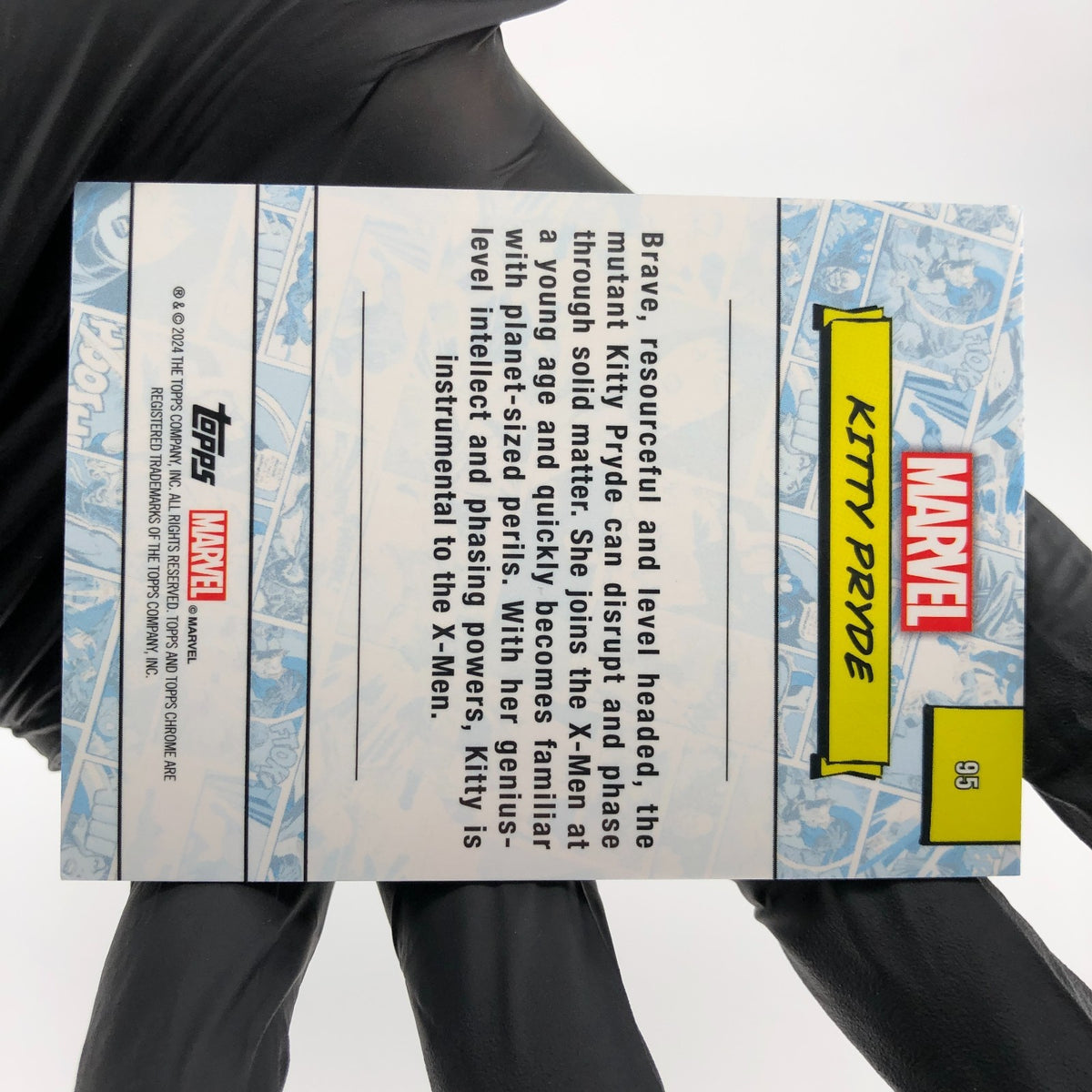 Marvel Card Kitty Pride 95 Gold /50 Topps Chrome 2024 [NM]