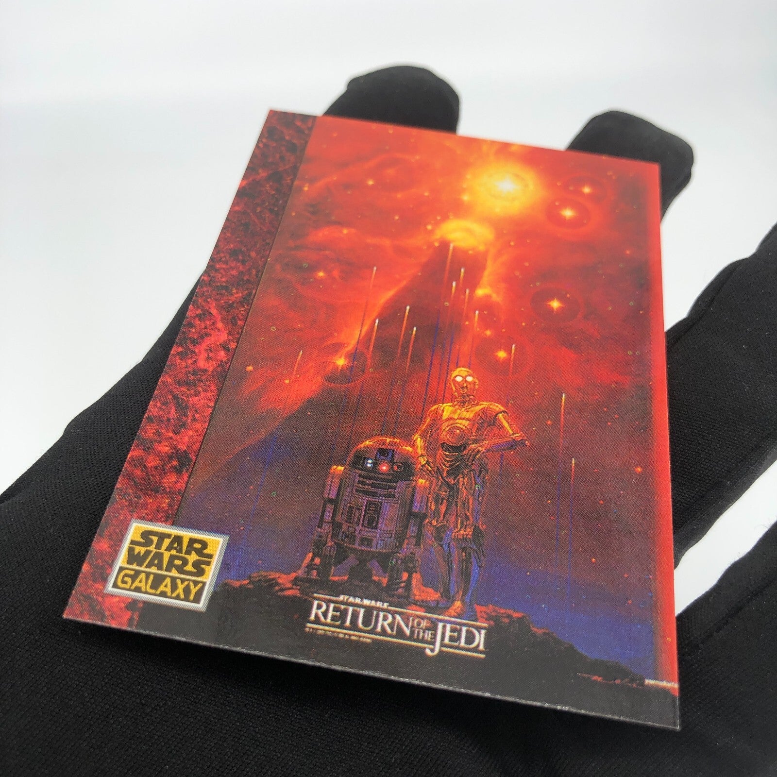 Star Wars Galaxy Card The Art Of 74 Topps C3PO R2-D2 1993 [Rank A]