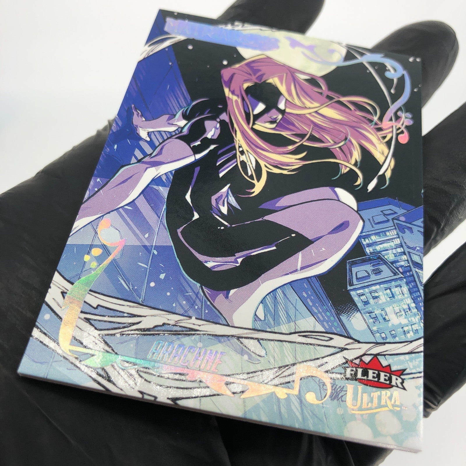 Marvel Card Arachne 74 Silver Spectrum Matriarchs 2024 Fleer Upper Deck [NM]