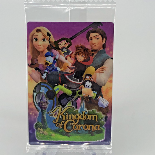 Kingdom Hearts Card Wafer Kingdom of Corona 007 Memorial Collection  [Sealed]