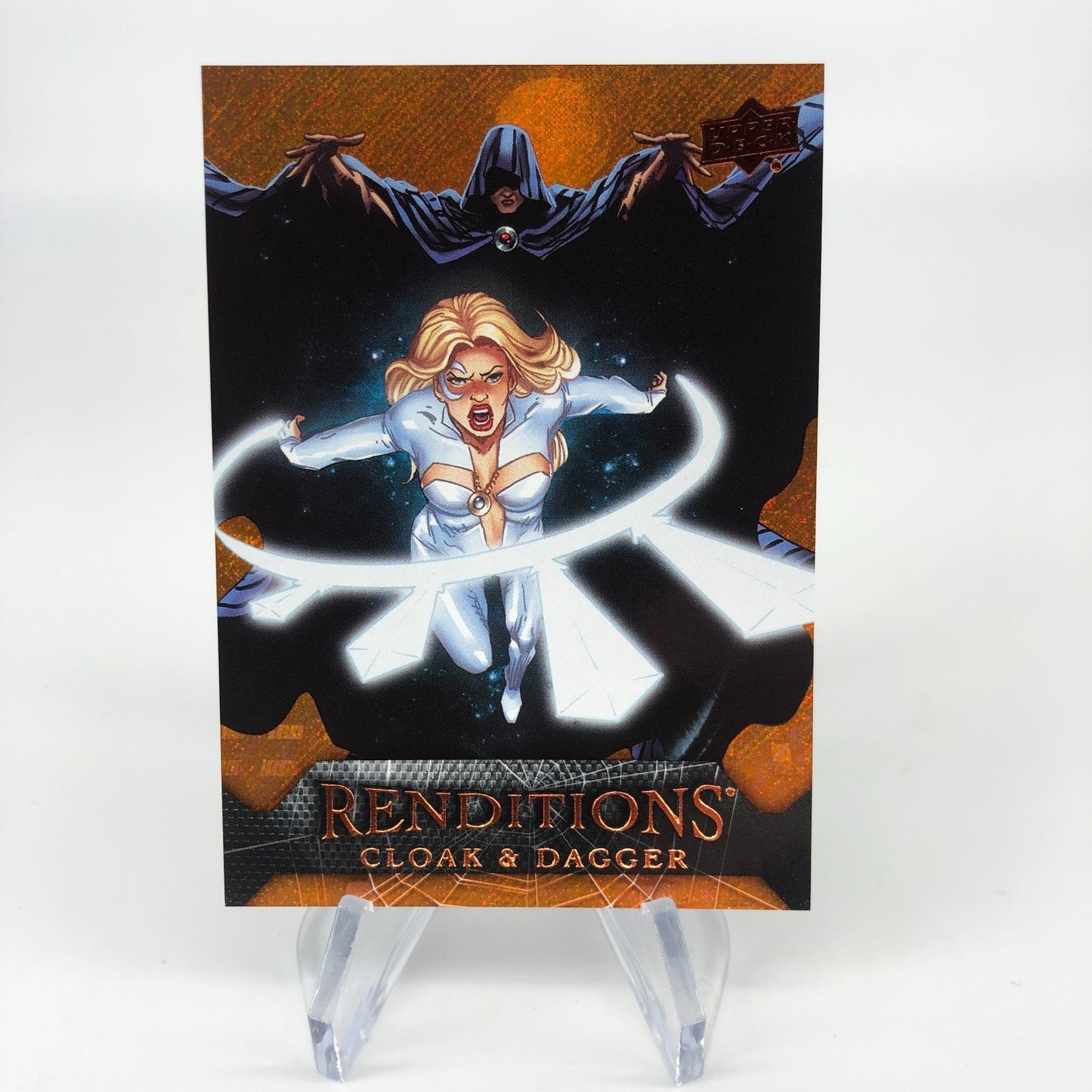 Marvel Card Cloak & Dagger 84 Orange  /299 Fleer Upper Deck Renditions [NM]