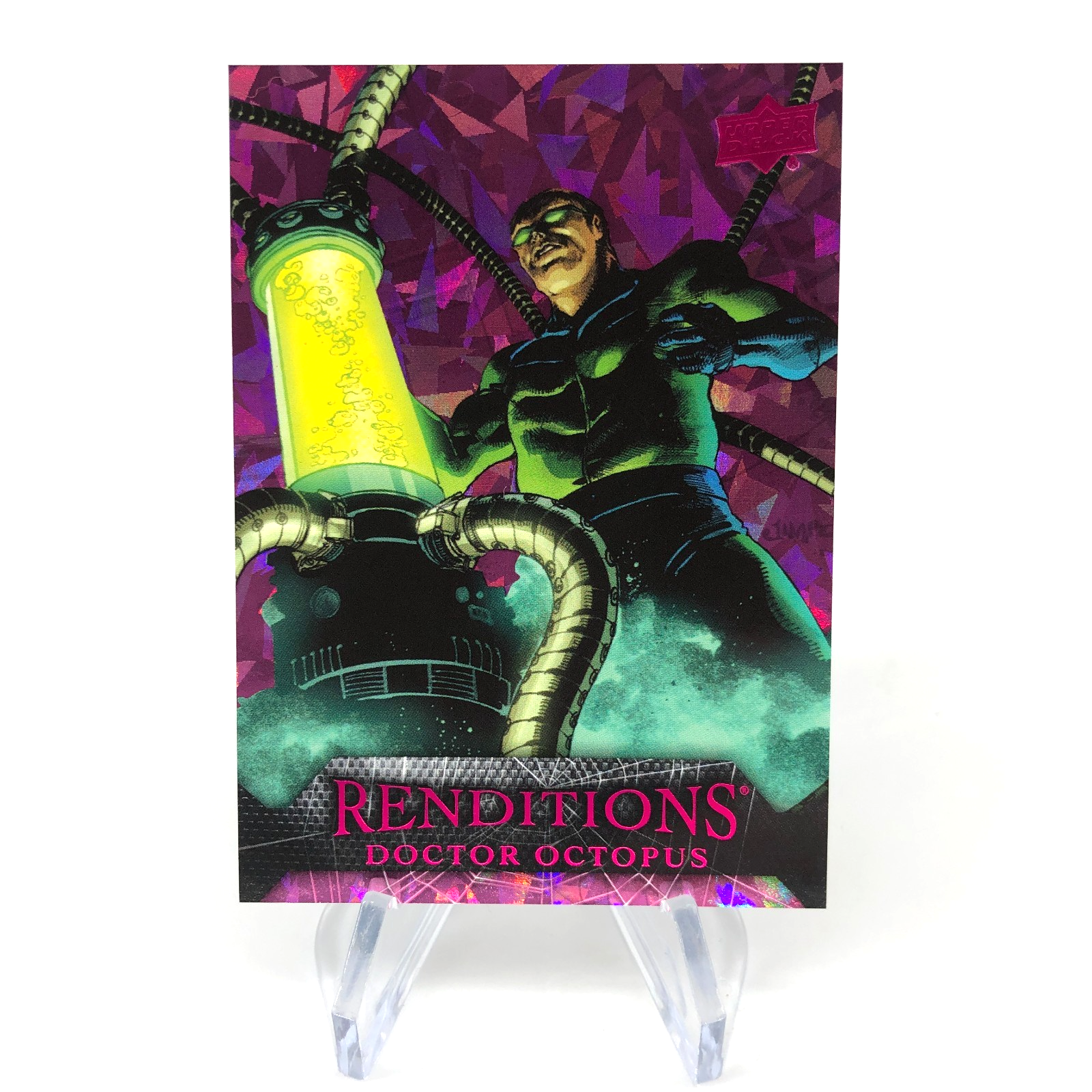 Marvel Card Doctor Octopus 51 Pink /199 Fleer Upper Deck Renditions [NM]