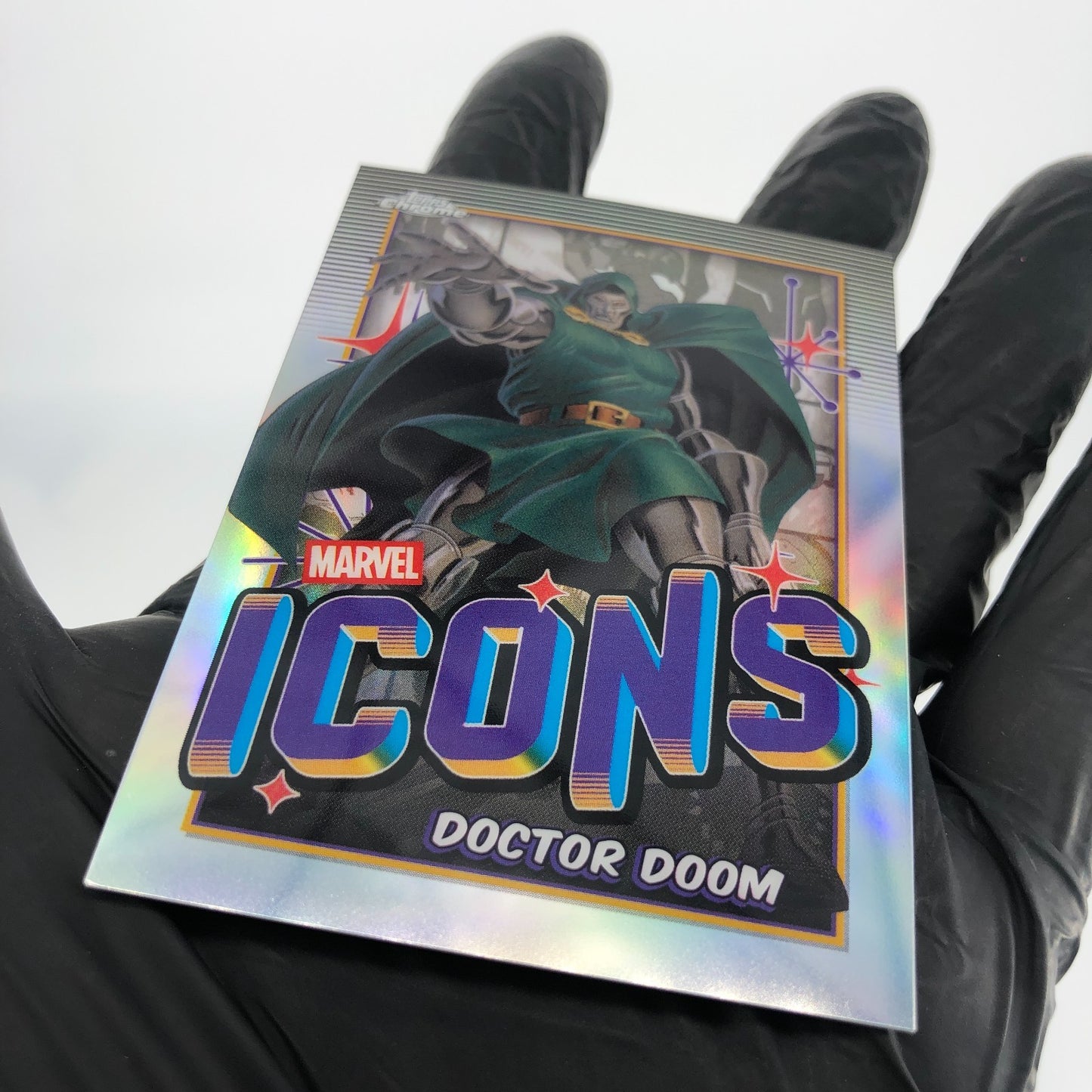 Marvel Card Doctor Doom MI-1 Icons Topps Chrome 2025 [NM]