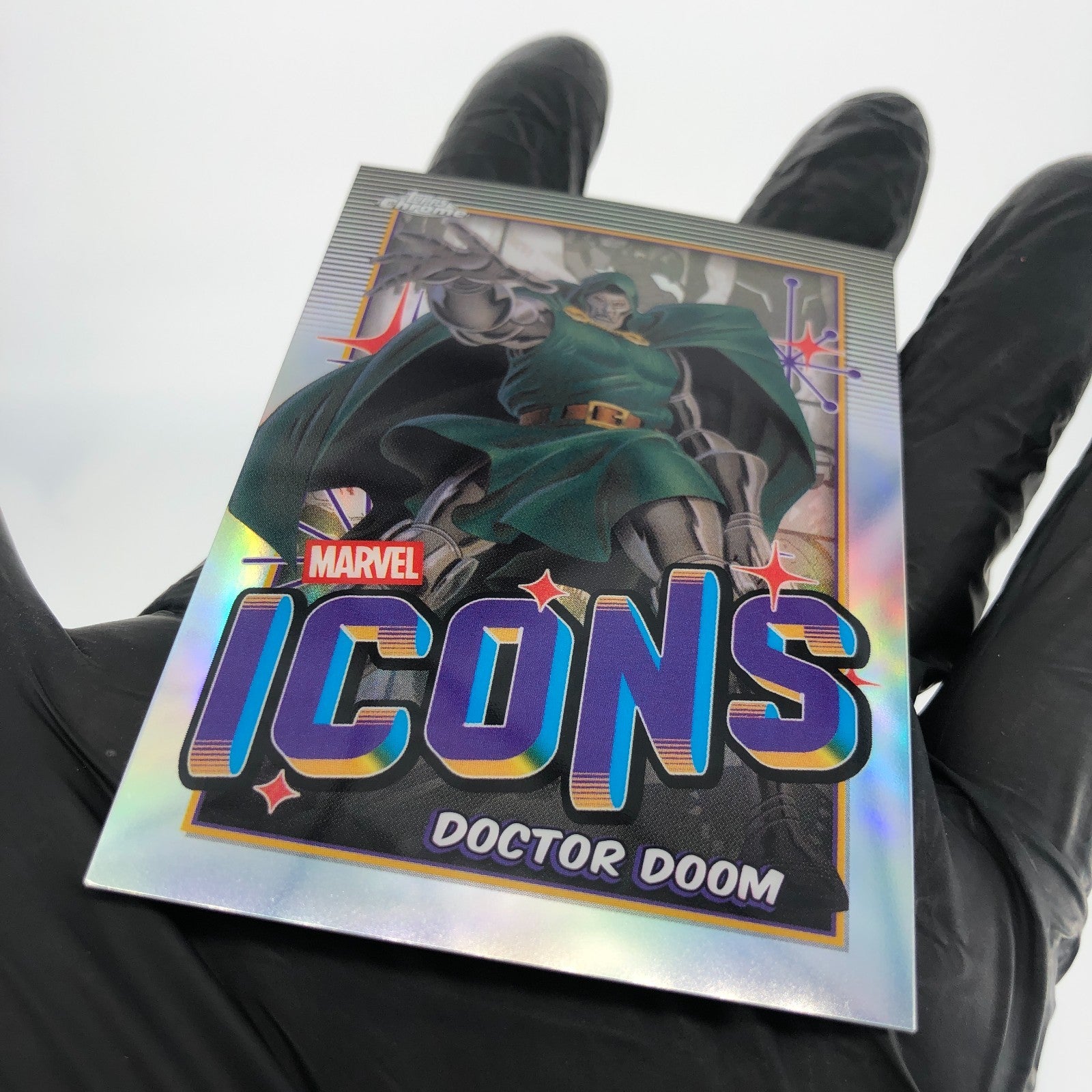 Marvel Card Doctor Doom MI-1 Icons Topps Chrome 2025 [NM]