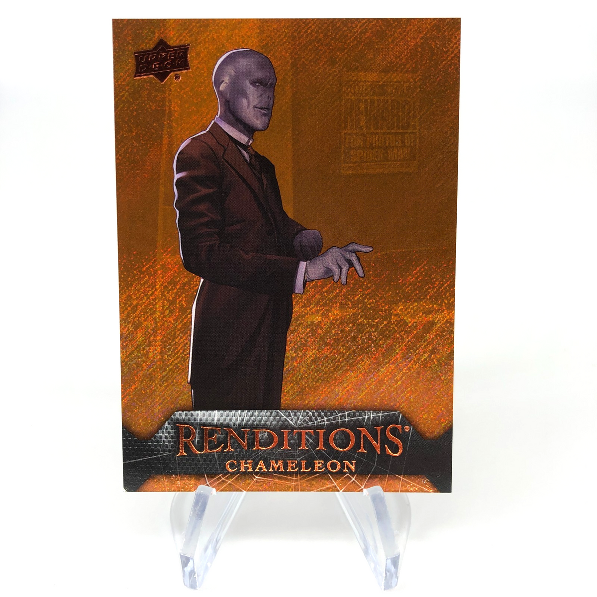 Marvel Card Chameleon 17 Orange  /299 Fleer Upper Deck Renditions [NM]