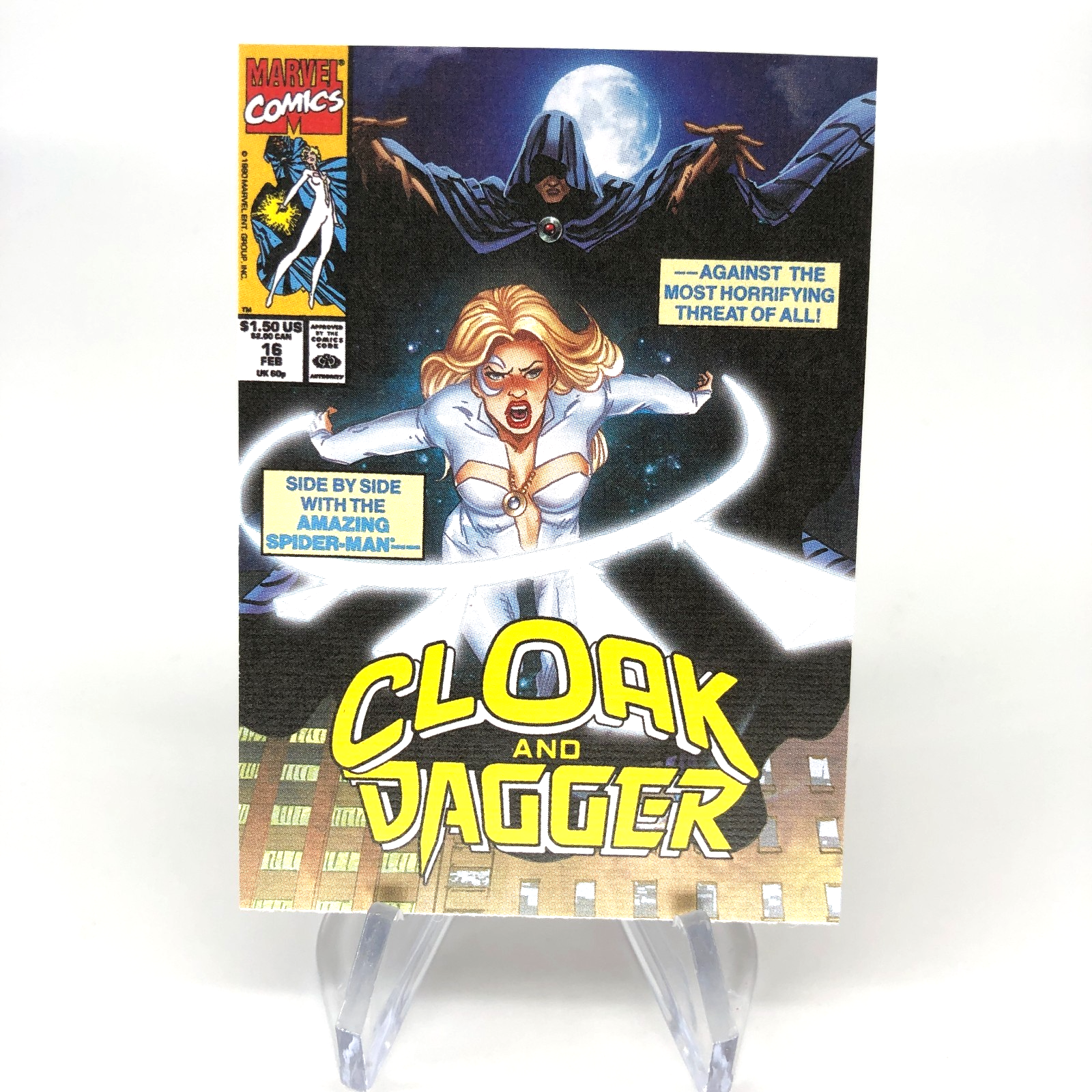 Marvel Card Cloak & Dagger 84 Comic Covers Fleer Upper Deck Renditions [NM]
