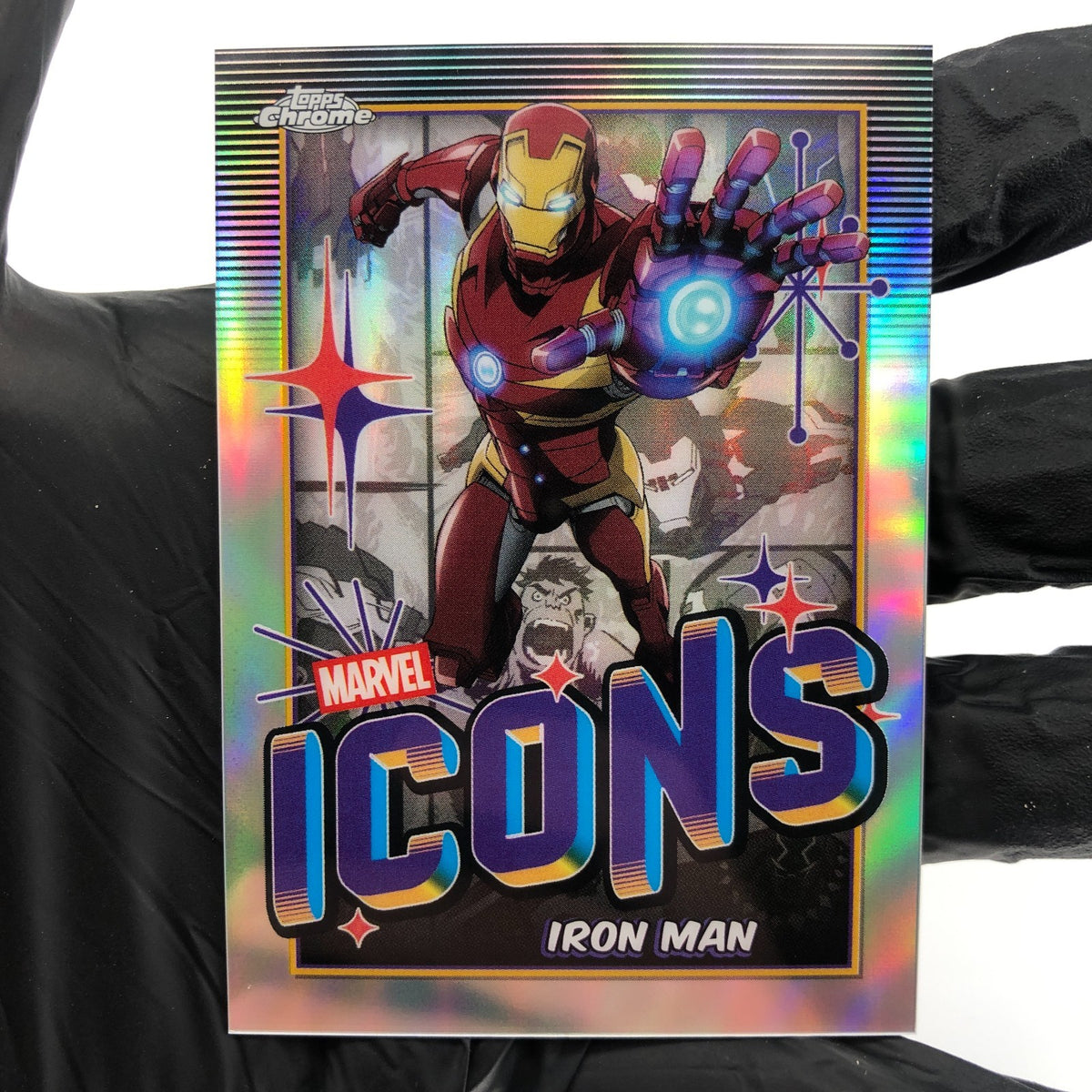 Marvel Card Iron-Man MI-7 Icons Topps Chrome 2025 [NM]