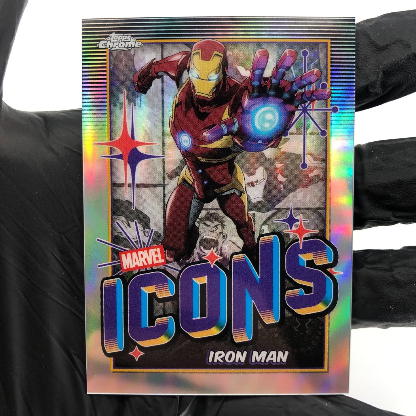 Marvel Card Iron-Man MI-7 Icons Topps Chrome 2025 [NM]
