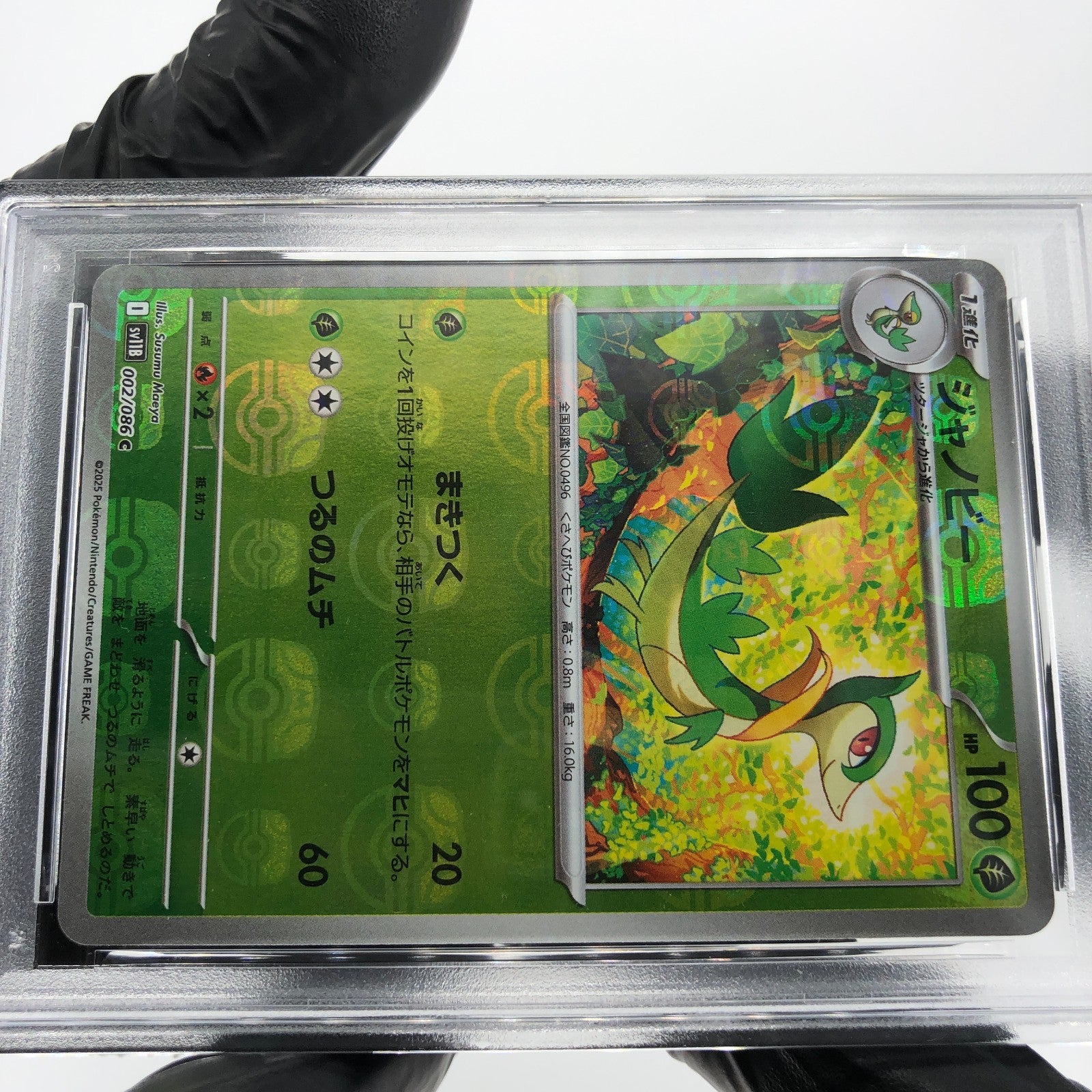 PSA 9 Pokemon Card Servine 002/086 C Masterball SV11B Japanese Karte [9] 3