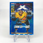 Marvel Card Strong Guy Traxx 85-V Variant  Fleer Upper Deck Masterpieces [NM]