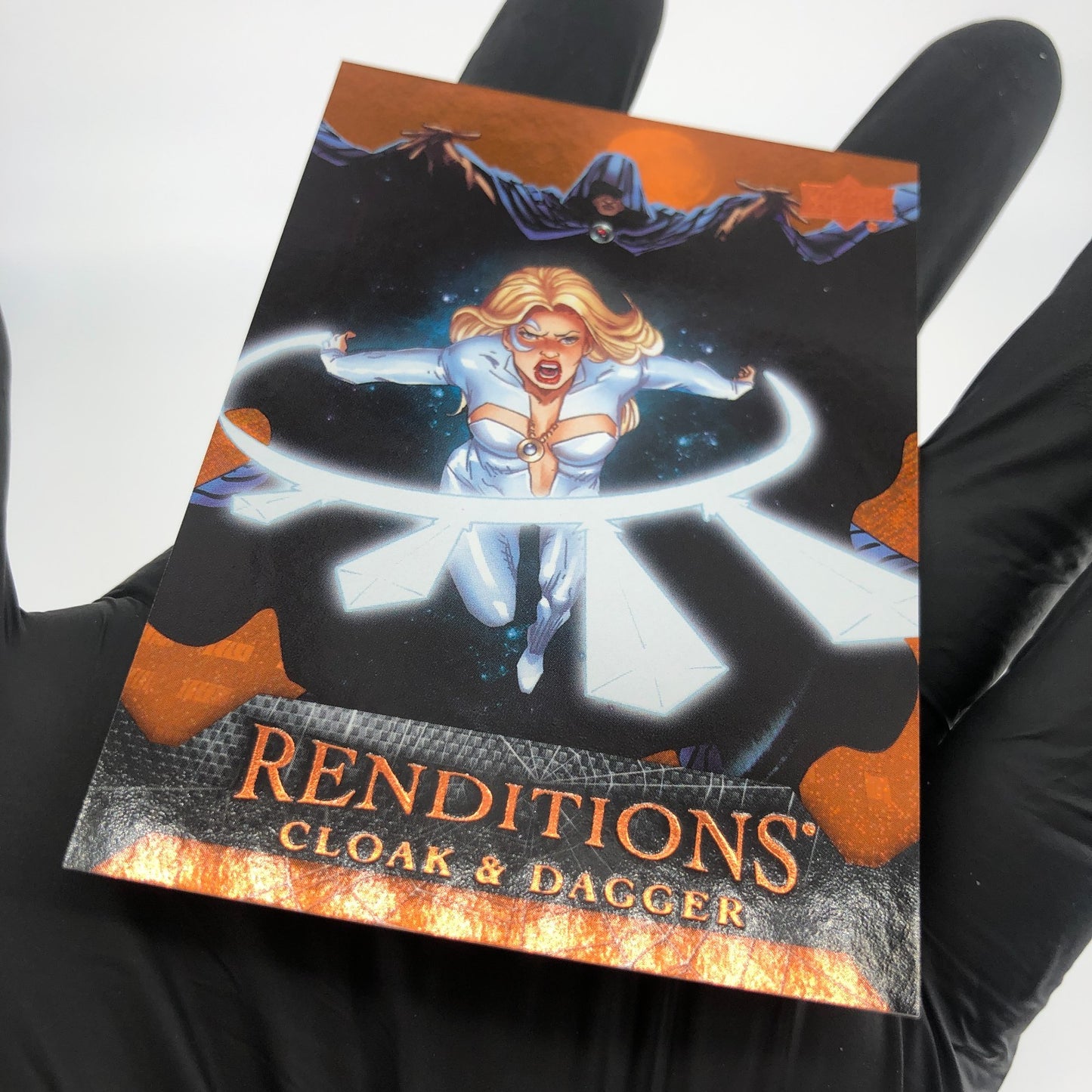 Marvel Card Cloak & Dagger 84 Orange  /299 Fleer Upper Deck Renditions [NM]