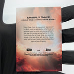 2025 Topps Chrome Star Wars Chirrut Imwe  24 /50 Holo [NM]