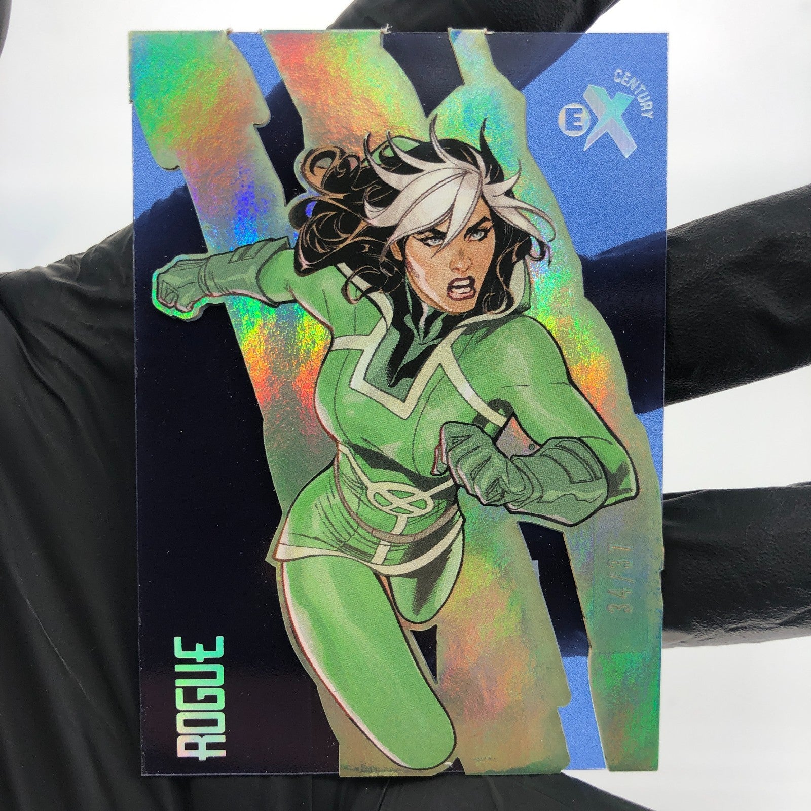 Marvel Card Rogue EX37 Blue /37 Century Upper Deck Wolverine [Exc.]