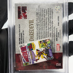 PSA 10 Marvel Card Daredevil 12 Pink Laser /992 Upper Deck Masterpieces [10]