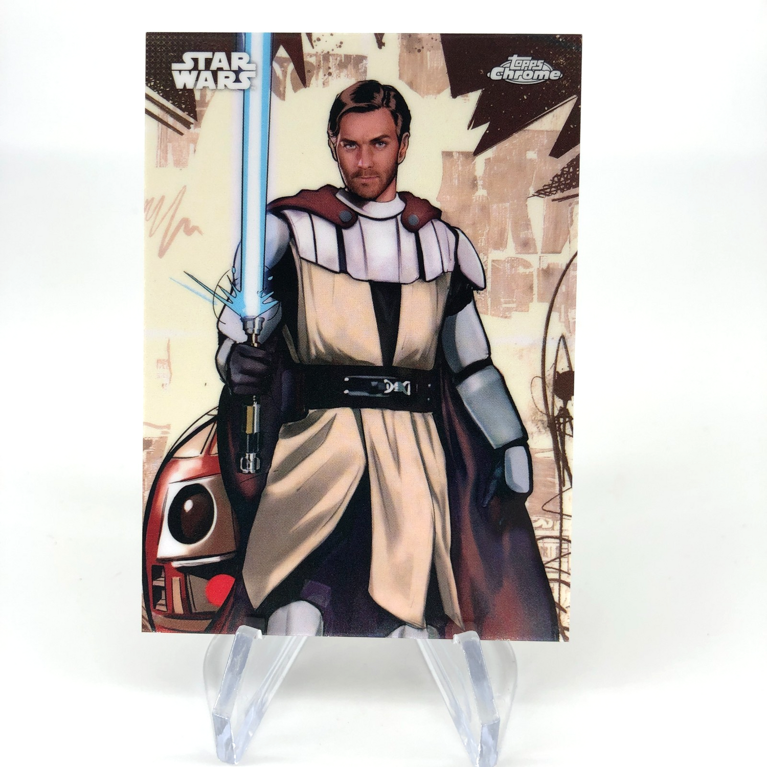 2025 Topps Chrome Star Wars Obi-Wan Kenobi GG-15 Grafitti Holo [NM]