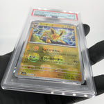 PSA 8 Pokemon Card Jolteon 135/165 R Masterball SV2a Japanese Karte [8]