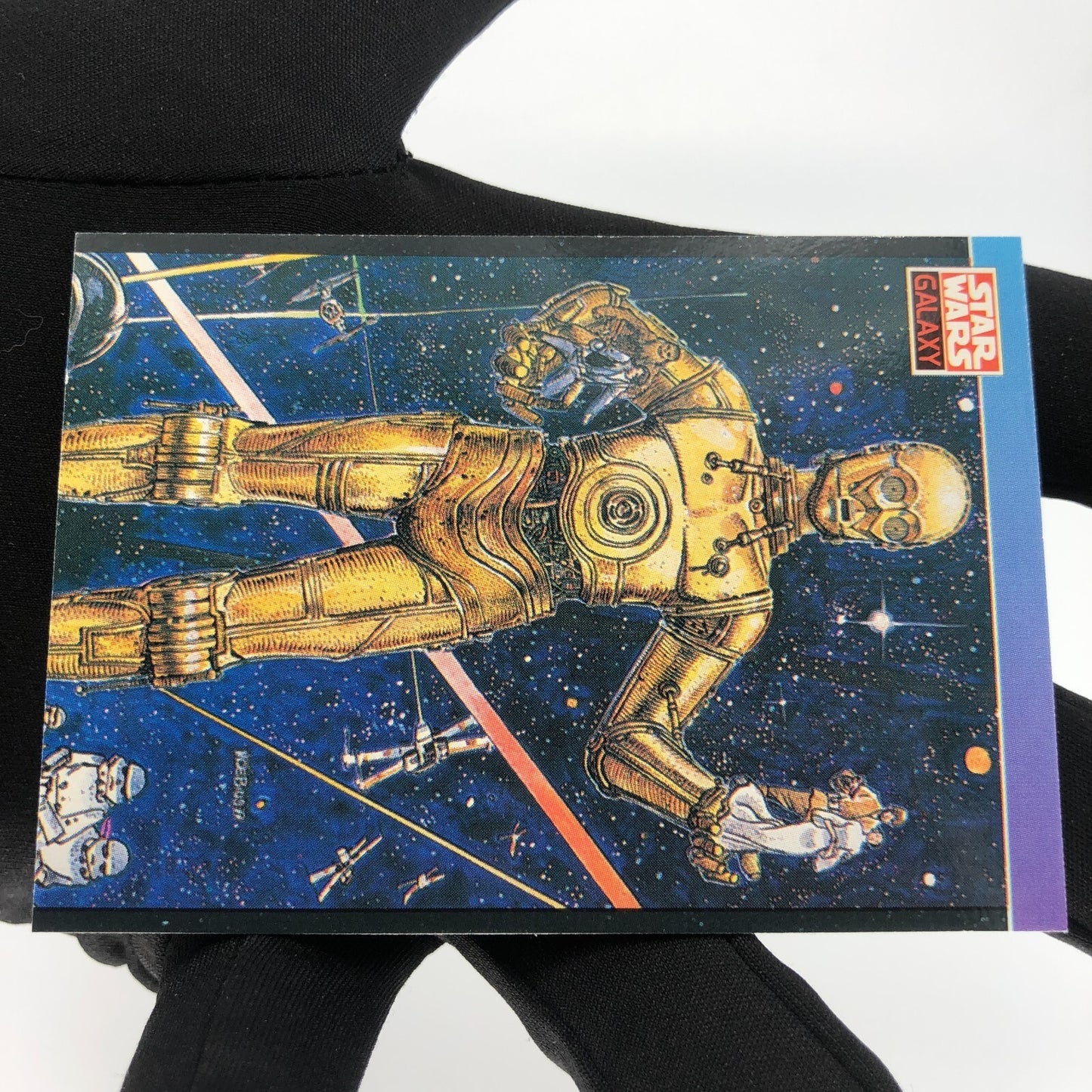 Star Wars Galaxy Card New Visions 111 Topps Han Solo 1993 [Rank A]