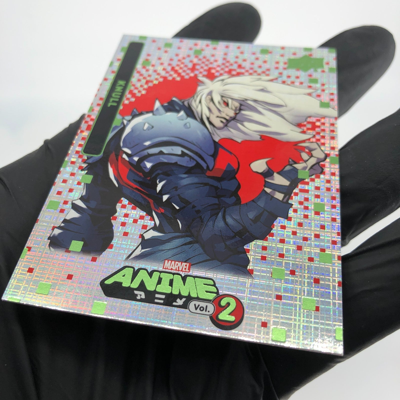 Marvel Card Knull 45 Anime Vol.02 Thatched Foil  Upper Deck Fleer [NM]