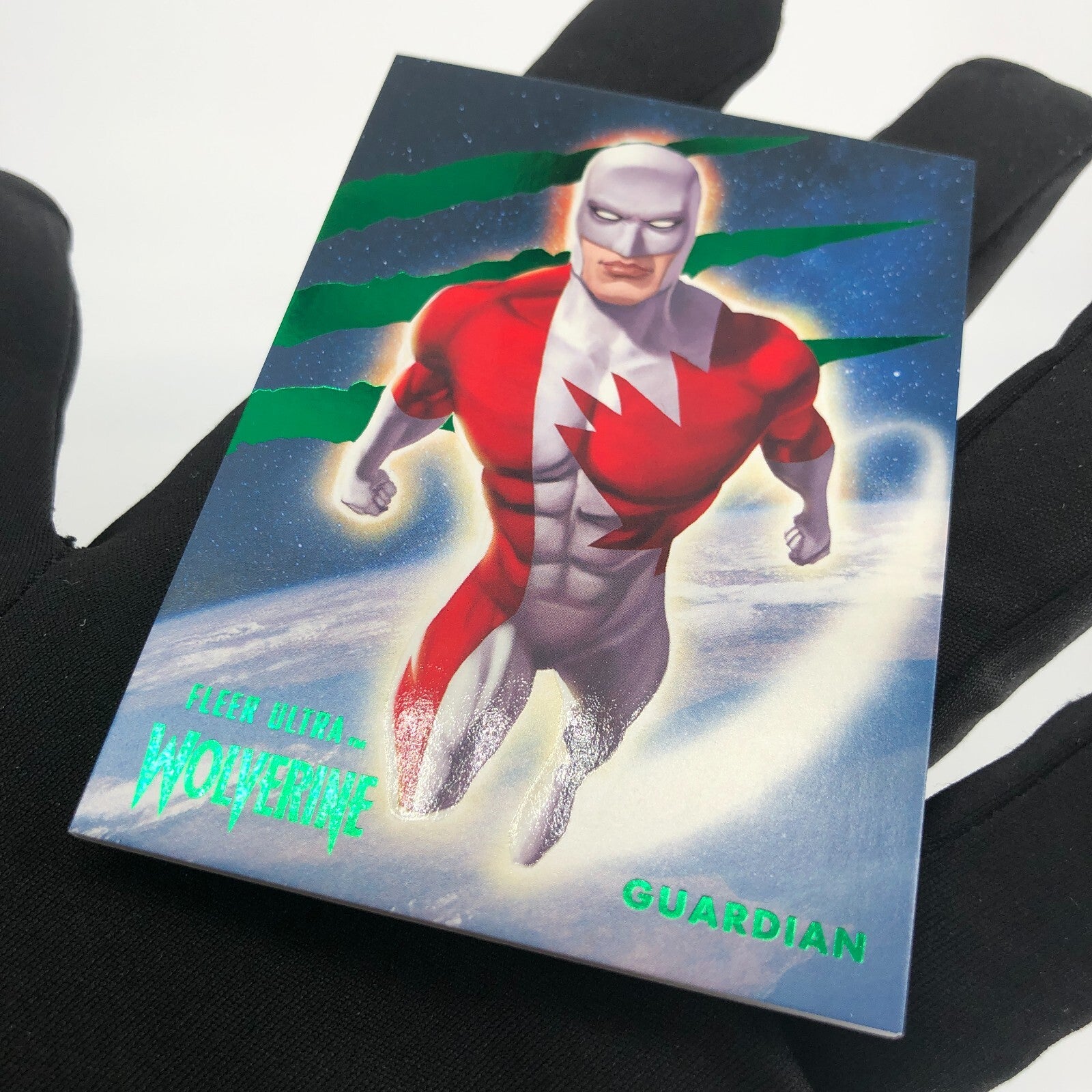 Marvel Card Guardian 8 Green Fleer Upper Wolverine Ultra [A]