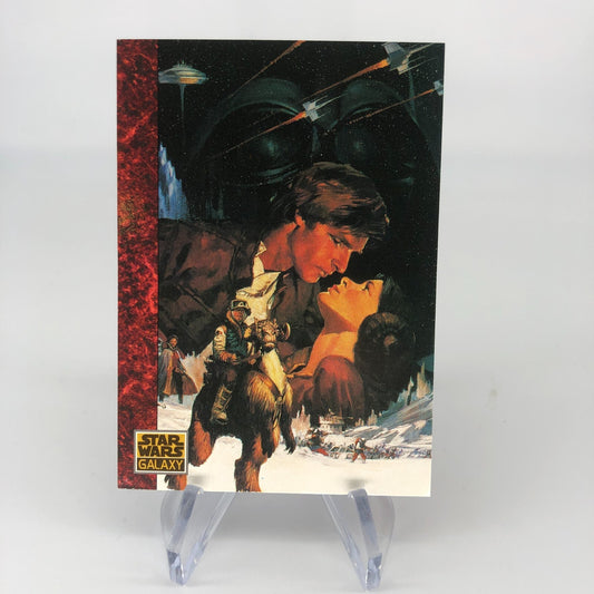Star Wars Galaxy Card The Art Of 68 Topps Han Solo 1993 [Rank A]
