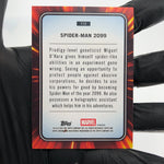 Marvel Card Spider-Man 2099 112 Black Web /399 Topps Chrome 2025 [Exc.]