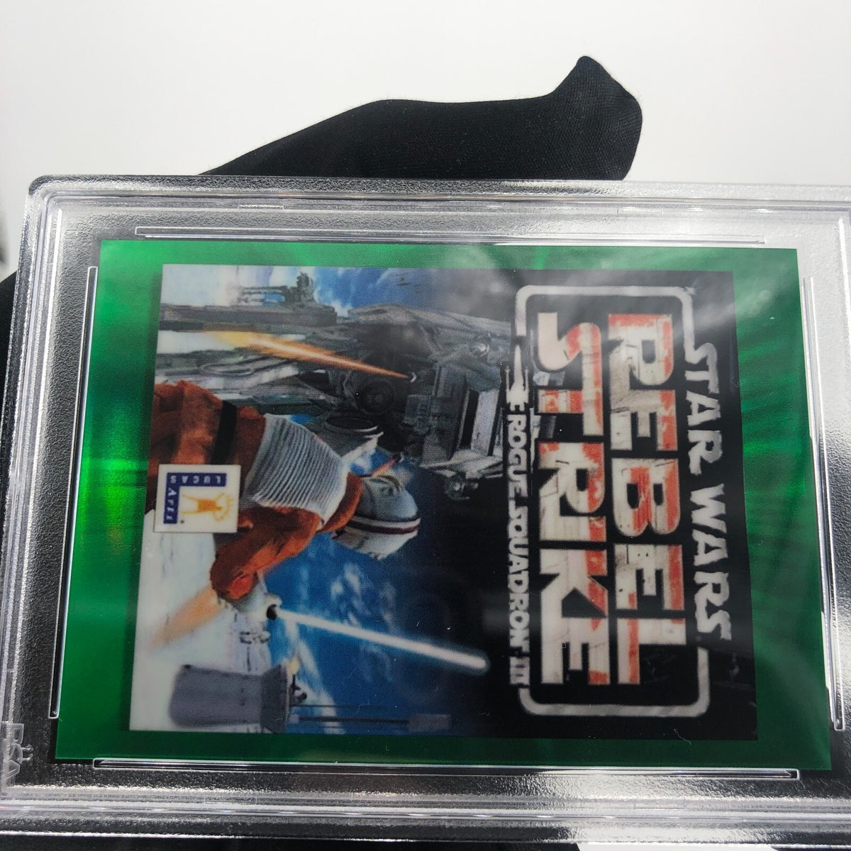 PSA 10 Star Wars Galaxy 2022 Rebel Strike GG-15 /99 Green Topps Chrome [10]
