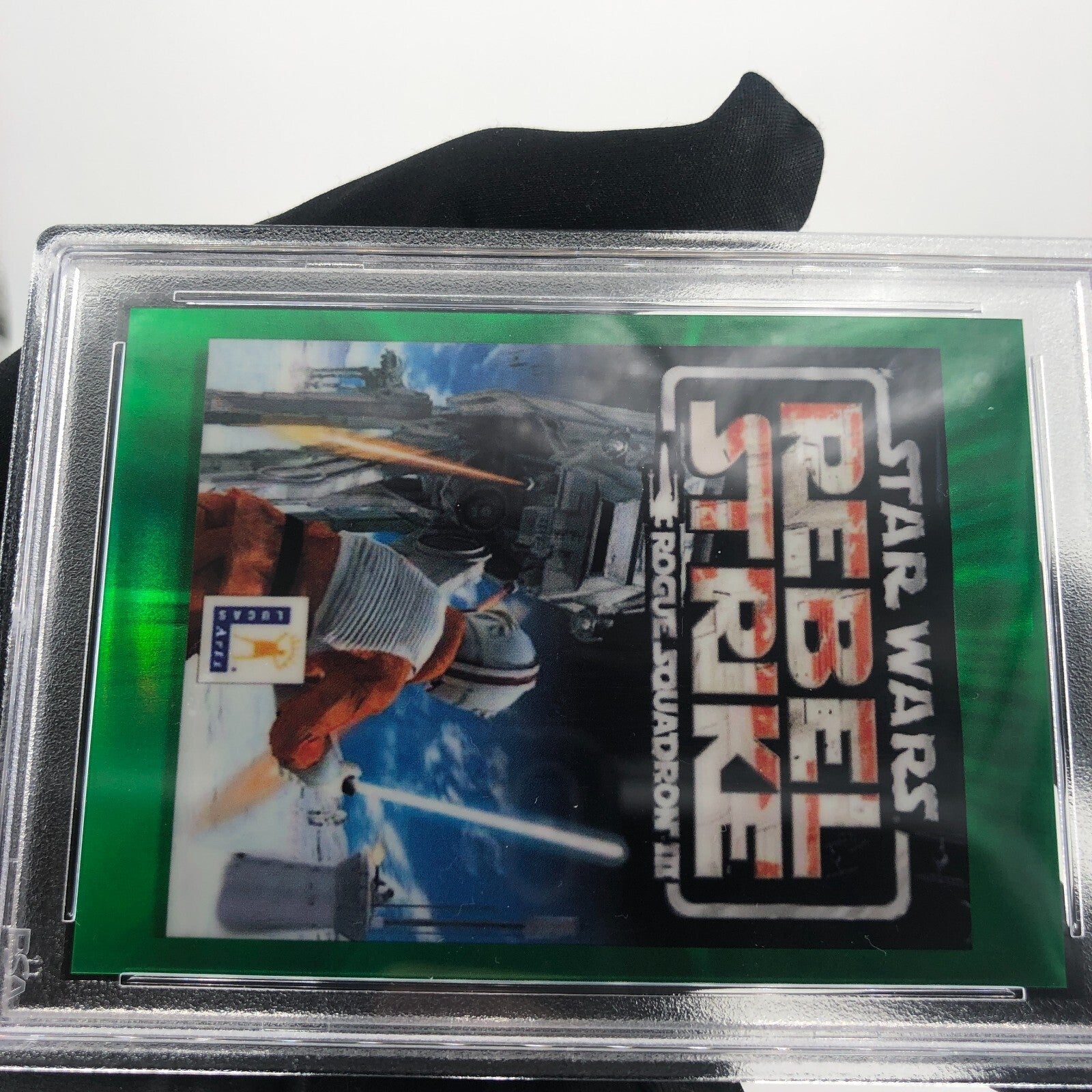 PSA 10 Star Wars Galaxy 2022 Rebel Strike GG-15 /99 Green Topps Chrome [10]