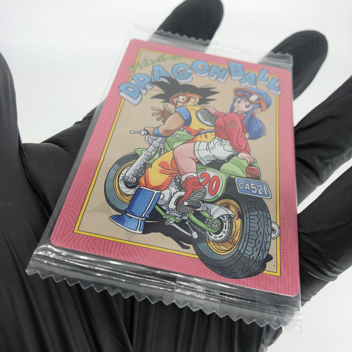 Dragonball Son Goku Bulma 3-29 Itajaga Wafer Card DBS Holo japanese [Sealed]