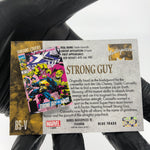 Marvel Card Strong Guy Traxx 85-V Variant  Fleer Upper Deck Masterpieces [NM]