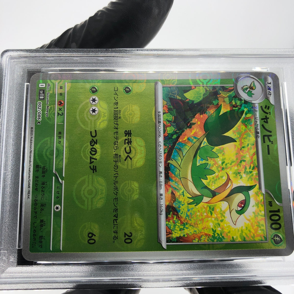 PSA 9 Pokemon Card Servine 002/086 C Masterball SV11B Japanese Karte [9] 2