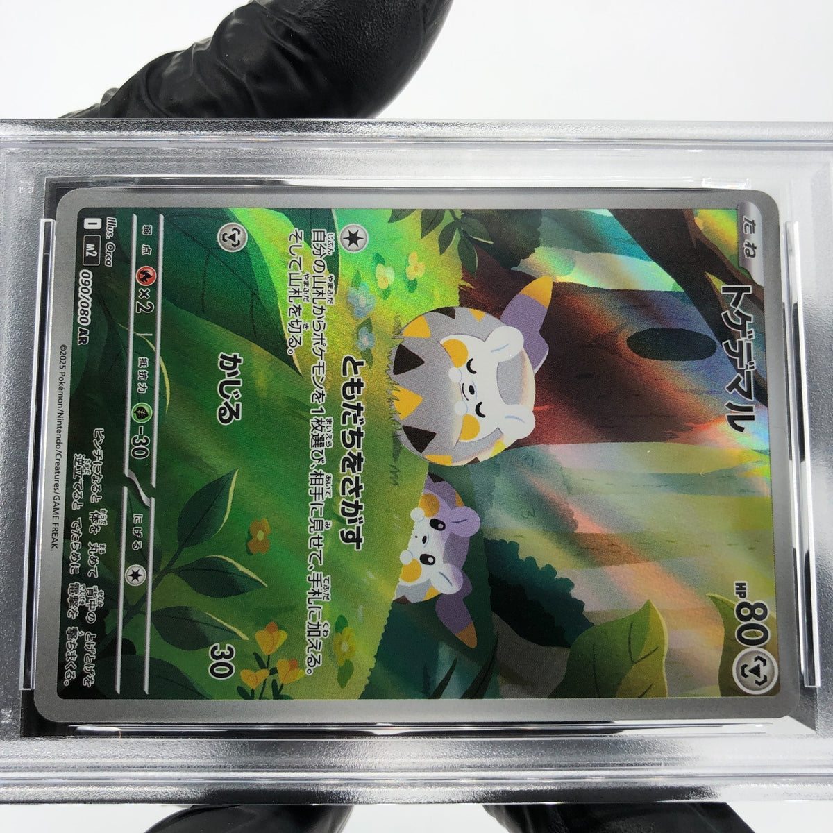 PSA 8 Pokemon Card Togedemaru 090/080 AR M2 Japanese Karte [8] 3