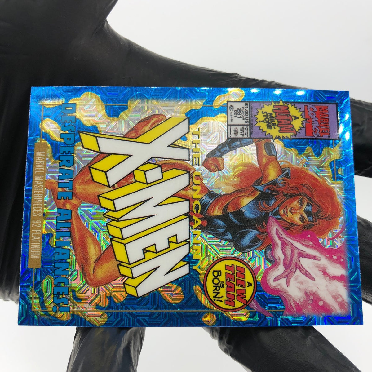 Marvel Card Jean Gray Traxx 46-V Variant  Fleer Upper Deck Masterpieces [NM]