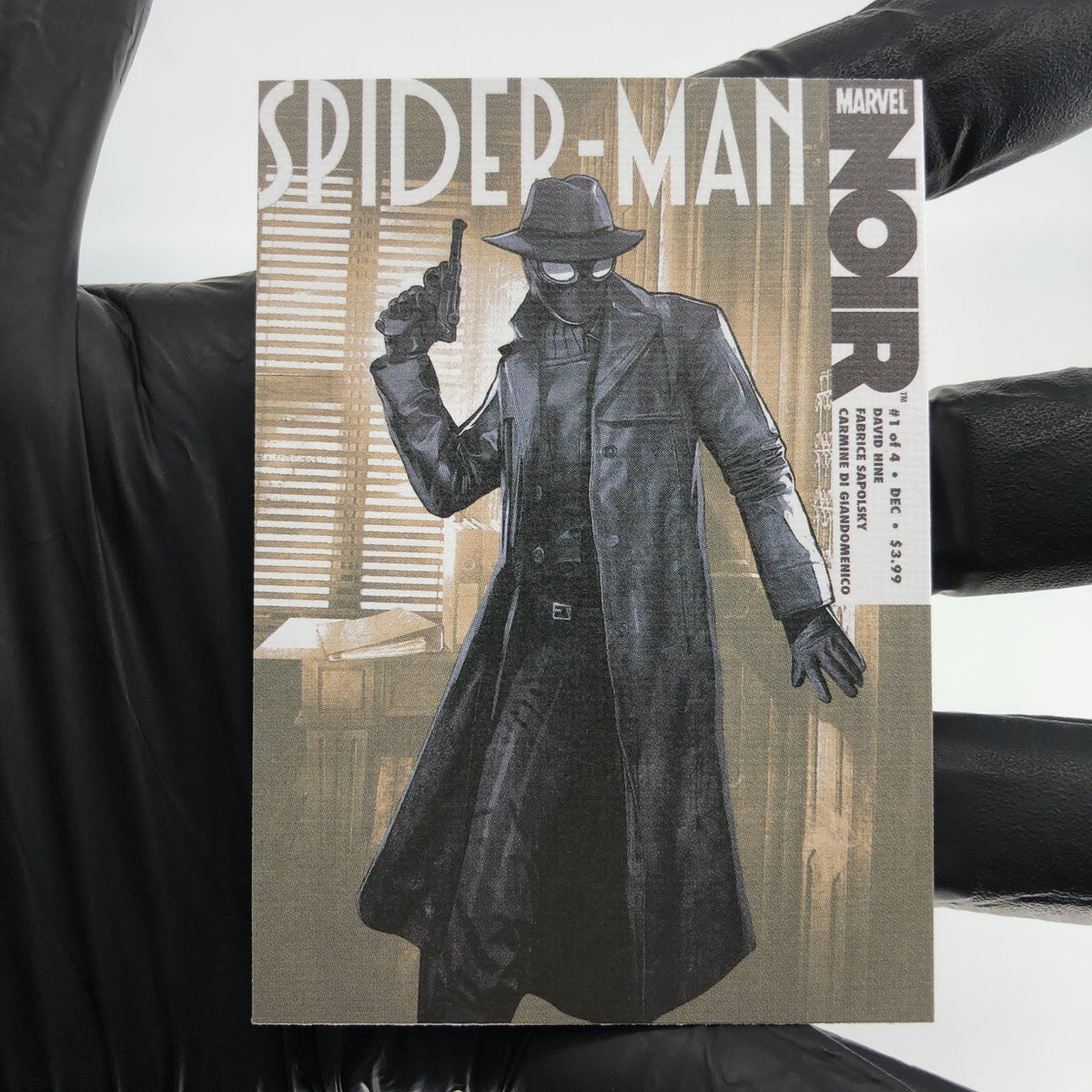Marvel Card Spider-Man Noir 18 Comic Covers Fleer Upper Deck Renditions [NM]