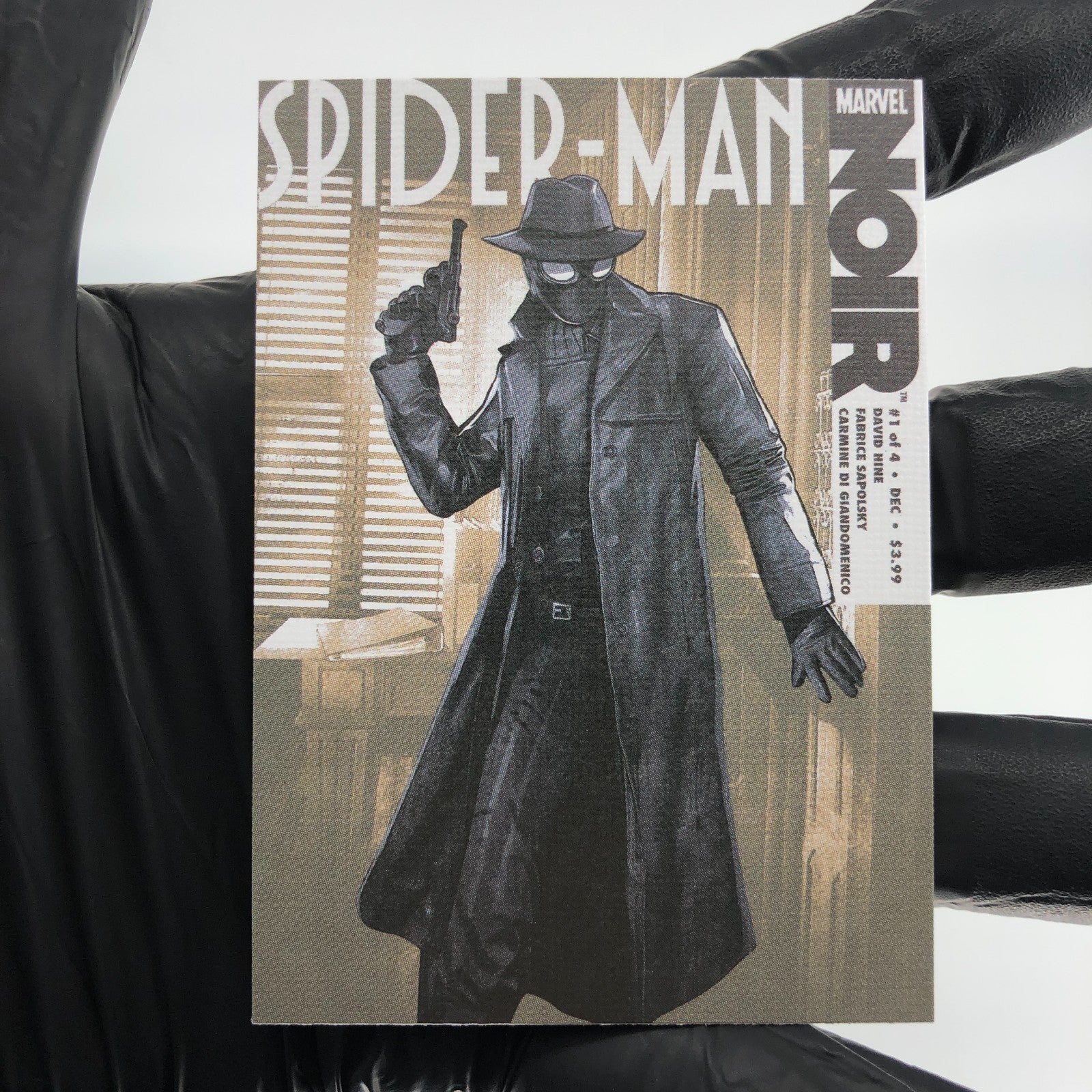 Marvel Card Spider-Man Noir 18 Comic Covers Fleer Upper Deck Renditions [NM]