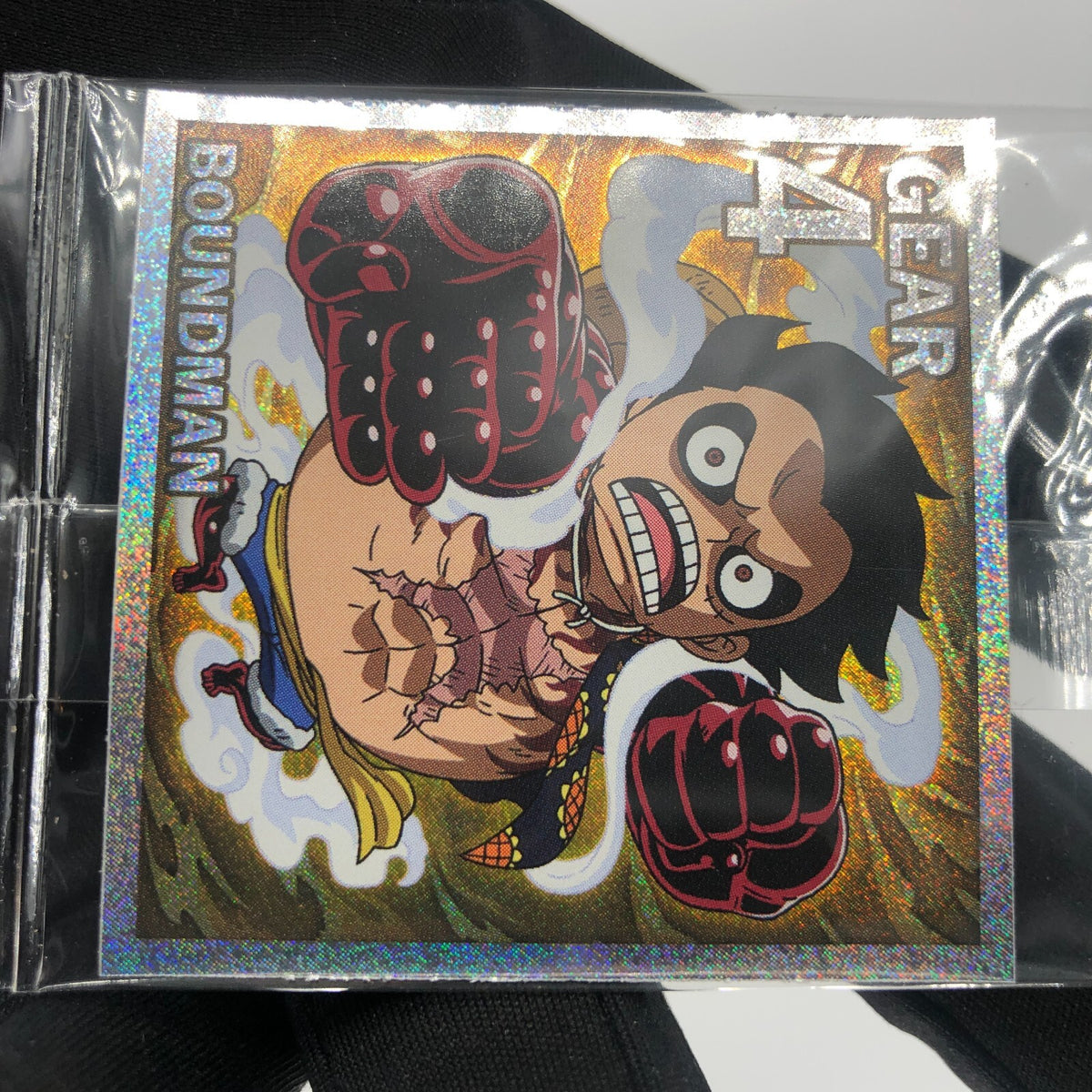 One Piece Luffy Gear 4 SW6-20 GR Holo Wafer  Japanese [Sealed]