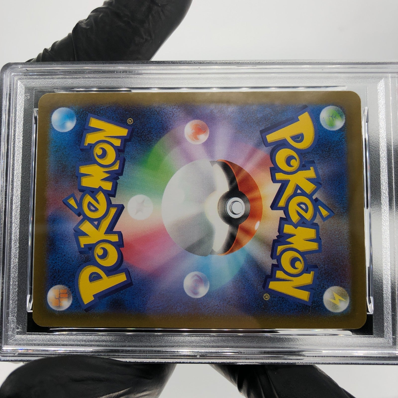 PSA 8 Pokemon Card Meowth 109/098 AR SV10 Team Rocket Japanese Karte [8]