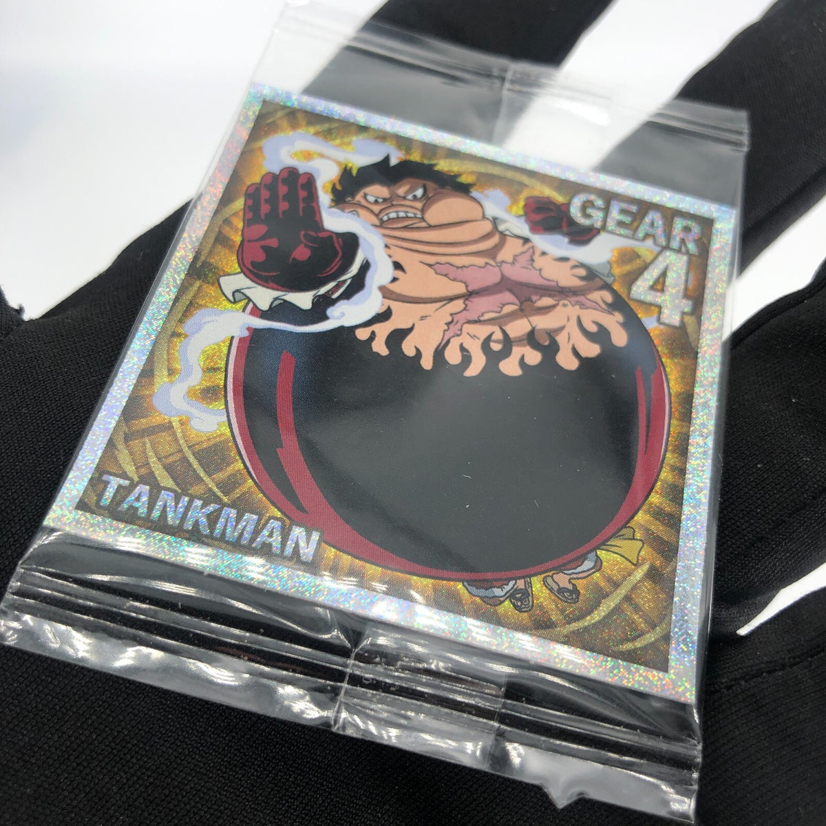 One Piece Luffy Gear 4 Tankman SW6-26 GR Holo Wafer  Japanese [Sealed]