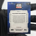 Star Wars Galaxy 2024 Too Strong For Blasters 59 Wave /199 Topps Chrome [NM]